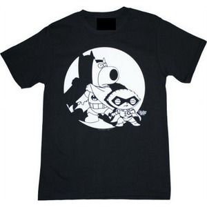 Family Guy DC Comics Spoof Bat T-Shirt, TV Series Unisex Shirt